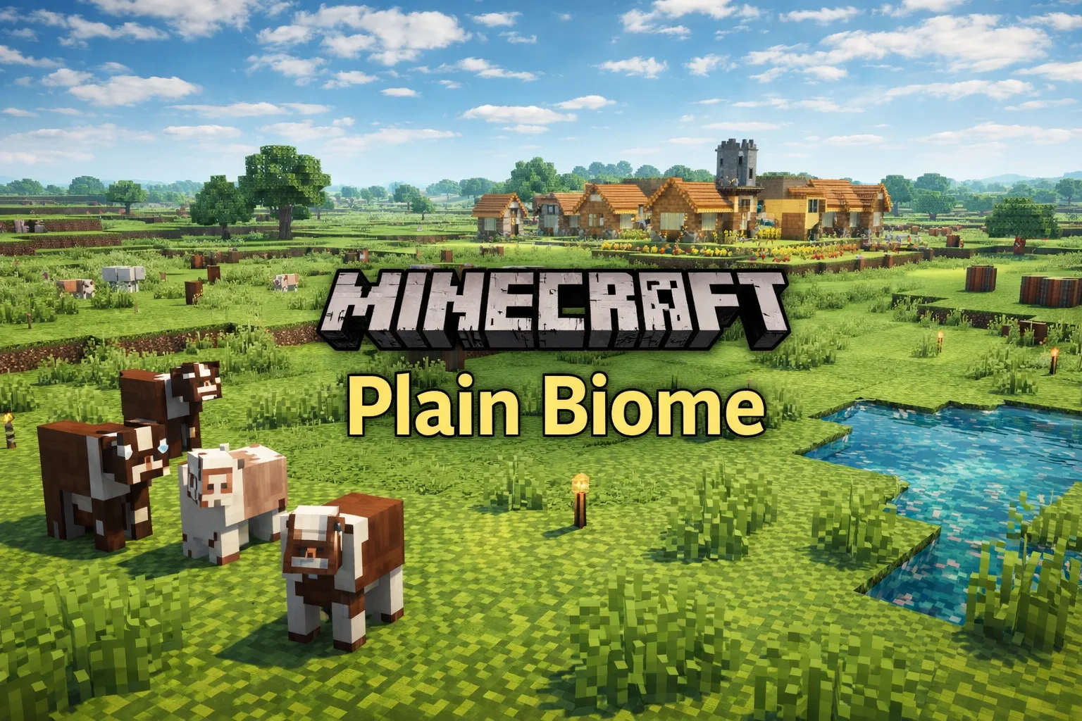 Plains Biome in Minecraft – The Perfect Starting Point for Survival & Building